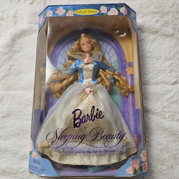 Barbie Other - Vintage 1997 Barbie as Sleeping Beauty Collector's Edition Doll NRFB 18586